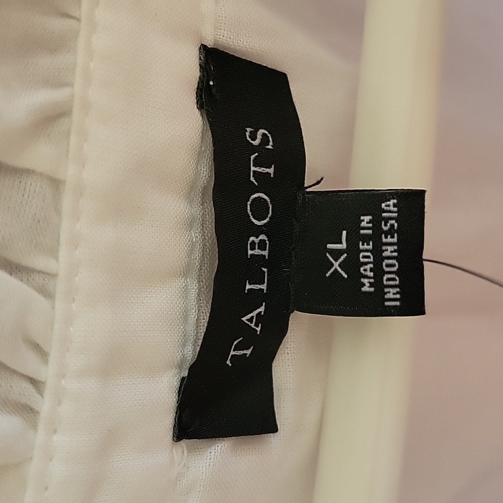 Talbots Split Neck Top - Picture 2 of 4